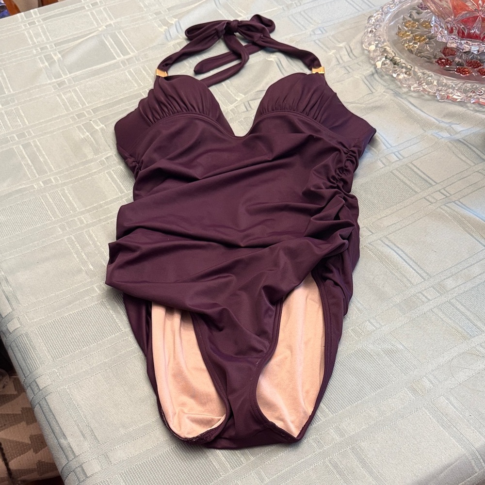 Victoria's Secret Purple One Piece Swimsuit